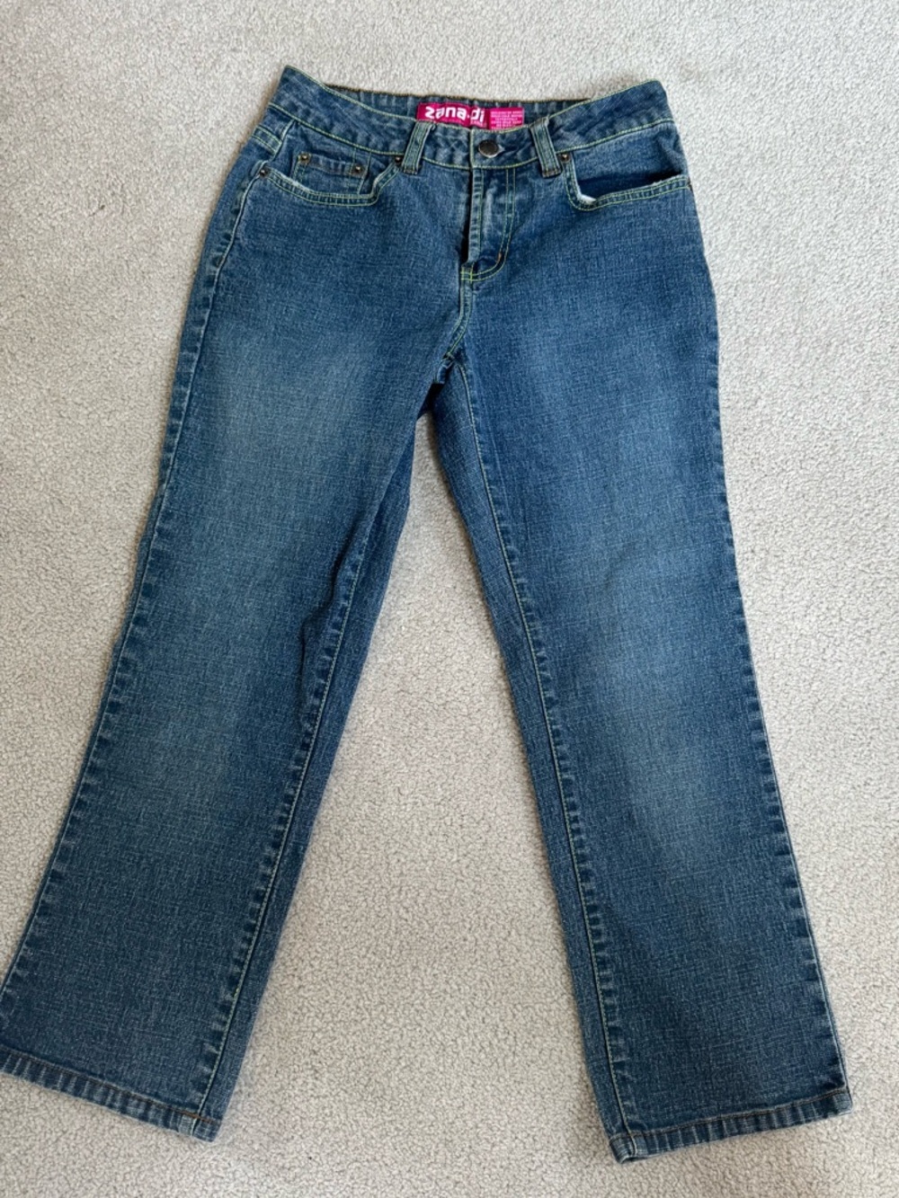 Vintage Zana Di Women’s Dark Blue Boot Cut Jeans Size 3